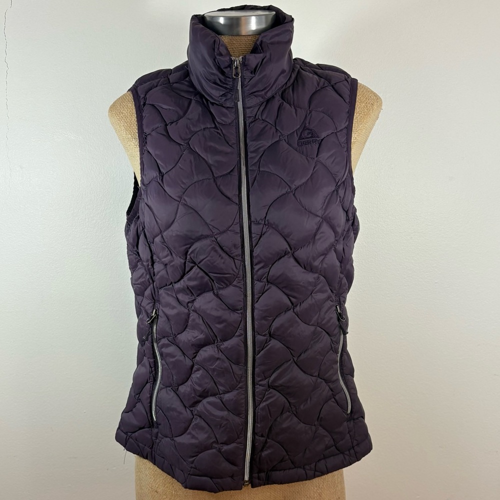 Gerry Weber Women’s Dark Purple Quilted Vest S